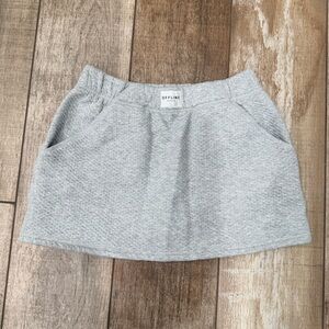 Aerie | Offline Gray Skort